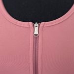 Varley  Dusty Rose Front Zip Performance Sports Bra in Size XS Photo 5