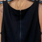 Lavish Lice Alice + Olivia Employed Sleeveless Peplum Top Exposed Back Zipper Black Size 8 Photo 7