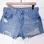 Levi's 501 Denim Cutoff Jean Shorts Photo 0