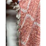 Chico's  Poncho Kimono Top Size L/XL Colorful Boho Artsy‎ Tassel Cover Up Photo 4