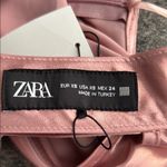 ZARA  Metallic Pink Halter Tank Top Photo 5
