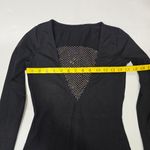 superdown Maris Deep V Mini Dress in Black Xs or s Photo 12