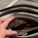 White Mountain  Elegant White Shoulder Bag With Multiple Zipper Compartments NWOT Photo 3