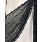 Dressy Nash chiffon 62" scarf with‎ tassels Tan Photo 3