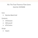 Free People  we the free florence flare jeans Photo 7