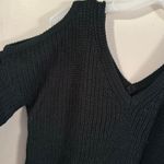 Ambiance Apparel  Cold Shoulder Cable Knit Sweater Photo 1