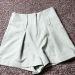 Quanta de soleil mint green high rise shorts small Photo 0