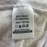 Good hYOUman Shirt Womens Pink Gray Thankful Sweatshirt Everyday Casual Small Photo 6