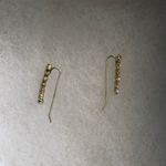 🔴 Gold Ear Cuff Earrings Photo 2