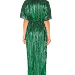 Revolve House of Harlow 1960 x  Metallic Green Maxi Gown Photo 2