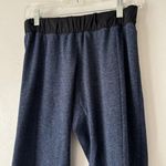 FLEO Navy Blue Colorblock Tapered Leg Women’s Sporty Loungepants Size Medium Photo 2