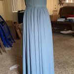 Weddington Way Mystic Blue Strapless Dress Photo 1
