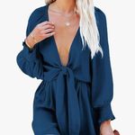 Blue Romper Size M Photo 0