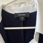 Karen Kane NWT ‎ Collar Contrast Dress Navy Blue Size Small Photo 5