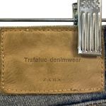 ZARA Trafaluc Cropped Distressed Jeans Button Fly Women's 28 Photo 5