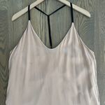 Lunya Washable Silk Slip Dress Light Otium Tan and Immersed Black Extra Large Photo 3