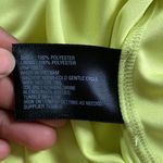 Worthington  Lemon Lime Yellow Dress SIZE 2X Photo 5