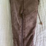 Top Moda Brown suede knee high boots Photo 3