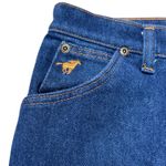 Wrangler Vintage 80s  Jeans 100% Cotton Made in USA Blue Misses 16 Photo 4
