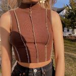 Beige Botany Top Photo 0