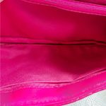 Badgley Mischka Women's Small Red Quilted Crossbody Shoulder Bag Purse Party Photo 10