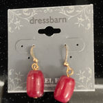 Dressbarn Gold and rustic red Earrings Photo 0