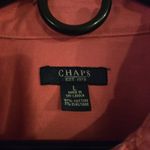 CHAPS Denim Hot Pink Jean Jacket Womens Large Stretch Cotton Trucker Jacket Y2K Photo 2