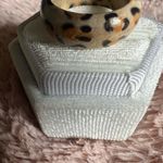 Retro Totem Pattern Ethnic Wooden Neutral Ring Size 8 Multiple Photo 1