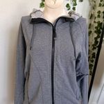 Athleta women’s grey hoodie full zip up small Photo 0