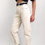 Riders By Lee Vintage Riders Cream High-Waisted Denim | Size 28” Photo 1