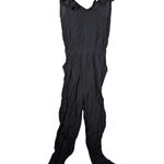 Chelsea28  Ruffle‎ Neck Jumpsuit In Black XS Photo 0