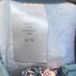 Vera Bradley  Women Medium Long Sleeve Pullover 1/4 Zip Floral Green Photo 2