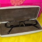 Coach Mona 1008 Dark Brown 51-17-135 Eyeglasses Frame and Case Photo 0