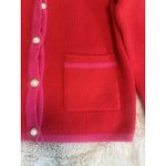 Fate Cardigan Sweater Women's Red Size Médium Size M Photo 5