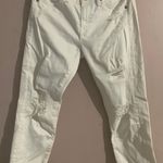 AG Adriano Goldschmied AG Ex Boyfriend Slim Jeans White Distressed size 25R Used great condition Photo 5