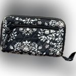 Vera Bradley turn lock, long wallet, quilted, zipper compartments  Photo 2