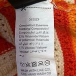 SheIn Orange Crochet Knit Sleeveless Halter Cami Camisole Crop Tank Top Size 12 Photo 3