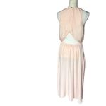 Lou & grey  Women's M Peach Open Back Maxi Dress Sleeveless Casual Photo 4