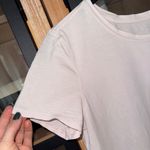 Lululemon love crew t-shirt tee short sleeve strawberry milk pale blush pima Photo 9