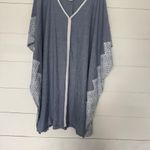 Swimsuits for all Women’s 26/28 Blue Coverup Dress Top Photo 2
