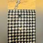 Jessica McClintock Gunne Sax Formal Mesh Roll Clutch Purse Shoulder Bag Photo 4