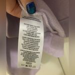 Calvin Klein  Performance Lavender Purple Cropped Hoodie Sweatshirt Size Large Photo 3
