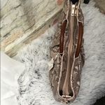 Urban Expression New Urban Expressions Trendy Snake Print Moon Satchel Purse Warm Neutral Tones Photo 3