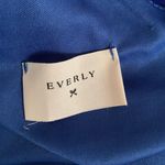 Everly Blue & Pink Spaghetti Strap Floral Dress Photo 5