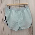 Under Armour Women’s Large Baby Blue Shorts Athletic Athleisure Workout Photo 3