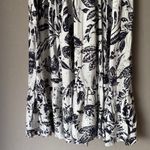 AQUA sz S Blue Floral boho flare maxi dress NWT Photo 3