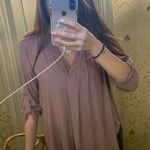 Lush Clothing Mauve flowy top Photo 1