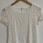 Love Riche  White Lace Mini Dress Photo 1