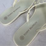 Tory Burch Sandals Women 11 Cream Ivory Studded
Jelly Sandal Slip On Flip Flop Photo 5