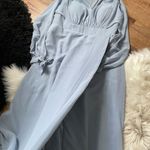 Azazie  Matilda Dress In Dusty Blue Photo 3